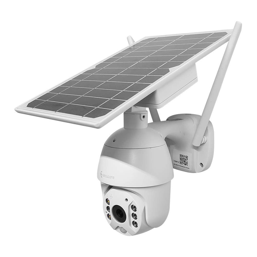 Amazon.com : Solar Security Camera Outdoor Wireless WiFi Pan Tilt